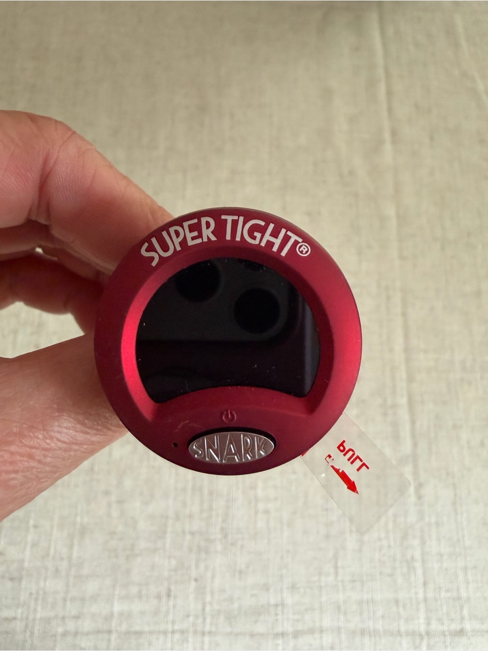 Super Tight Red Guitar Tuner